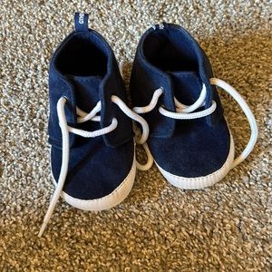 Gymboree Blue Hightop baby shoes